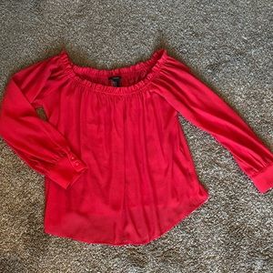 Off the shoulder blouse